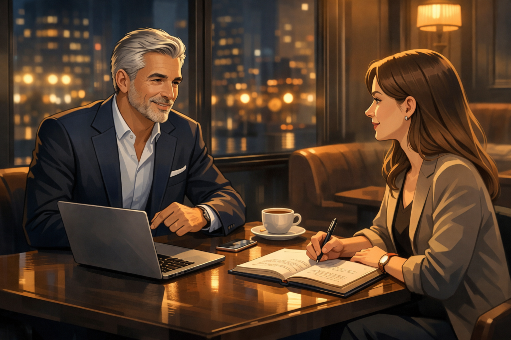 Sukkerpappa som mentor: når relasjonen handler like mye om råd som om penger Sukkerpappa som mentor: når relasjonen handler like mye om råd som om penger